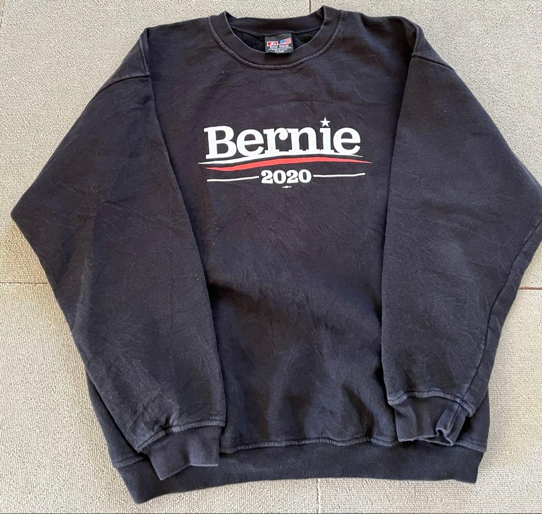バレンシアガ元ネタ　バーニー・サンダース選挙キャンペーンスウェット ブラックXL