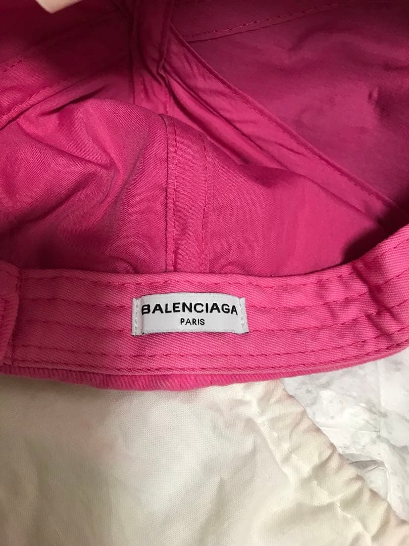 【国内正規品】BALENCIAGA バレンシアガ キャップ ピンク