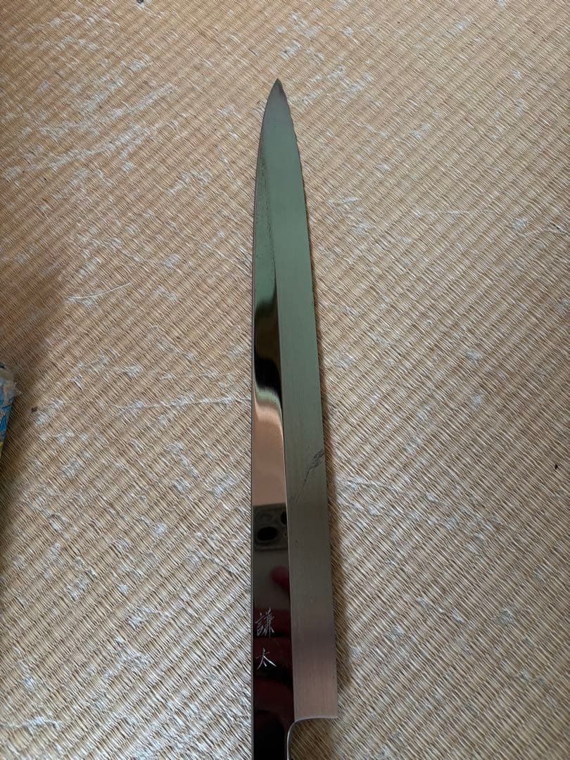 330mm 本焼き青二鋼 正夫(柳刃包丁,刺身包丁