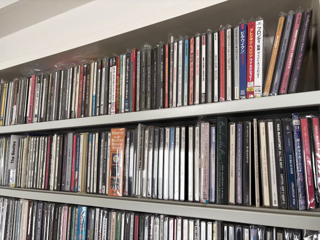 洋楽CDセット　棚付き　1500枚程度