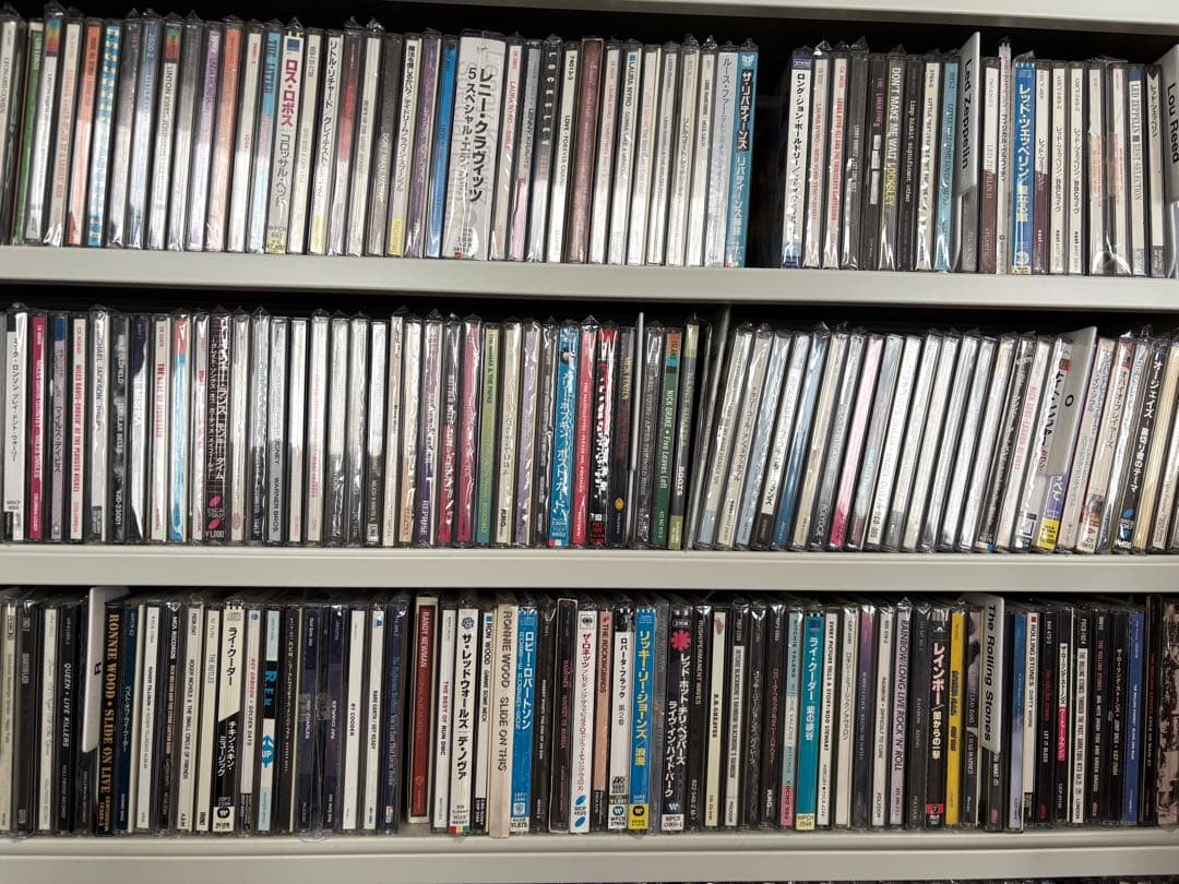 洋楽CDセット　棚付き　1500枚程度
