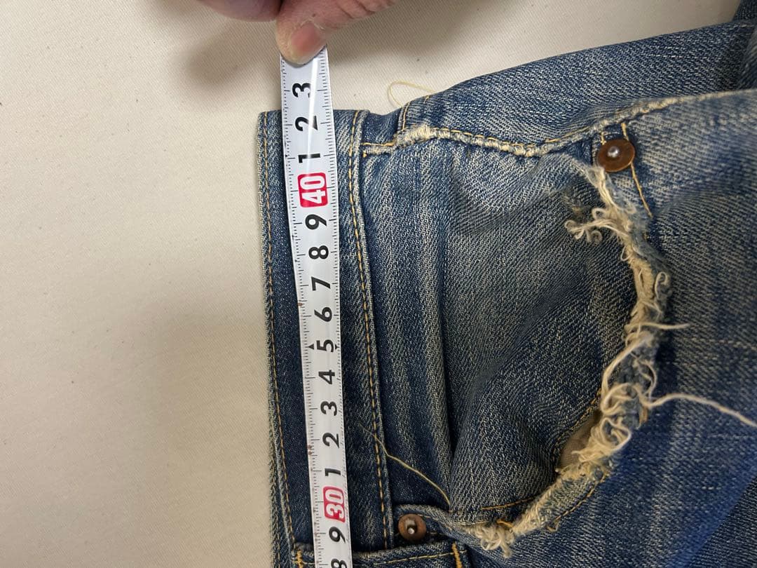 ヨ*シ様 Levi’s 501 BigE ビンテージ 隠しリベット 赤耳 W34
