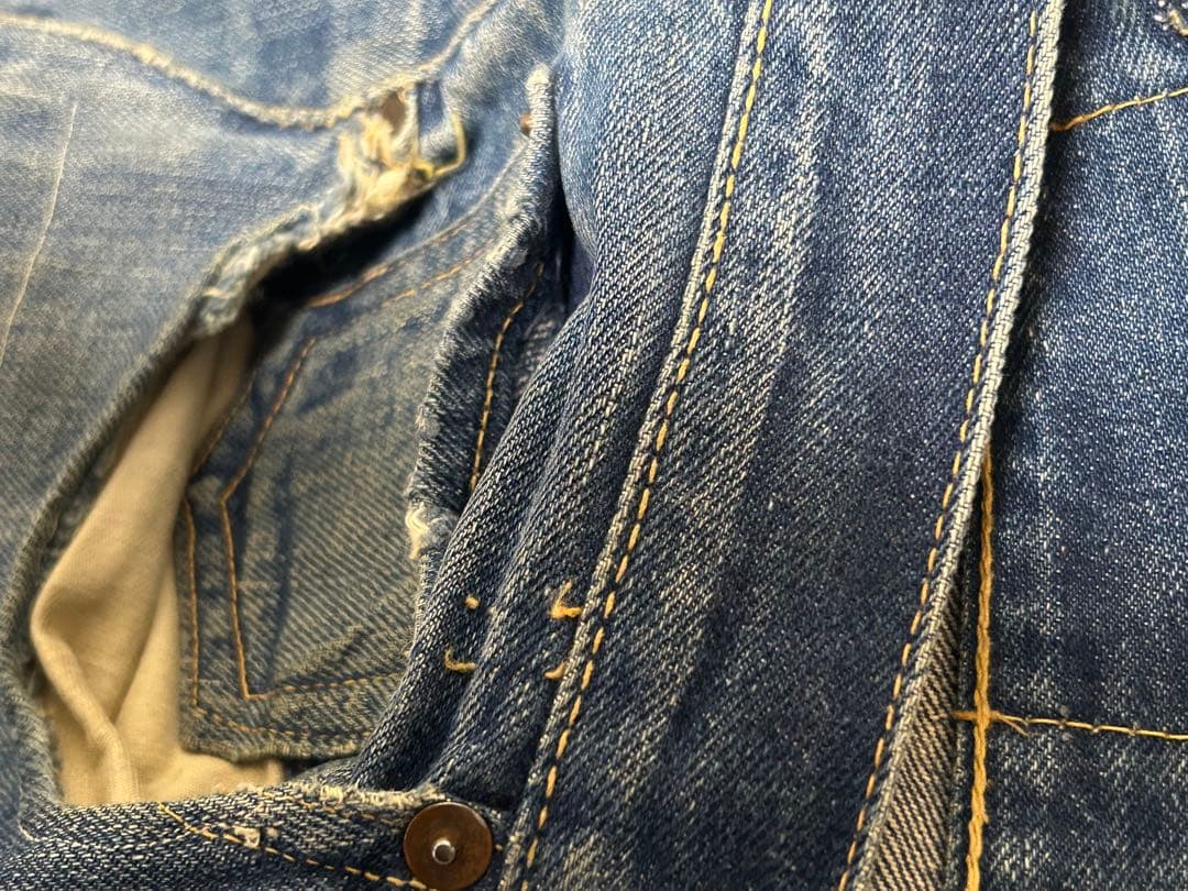 ヨ*シ様 Levi’s 501 BigE ビンテージ 隠しリベット 赤耳 W34