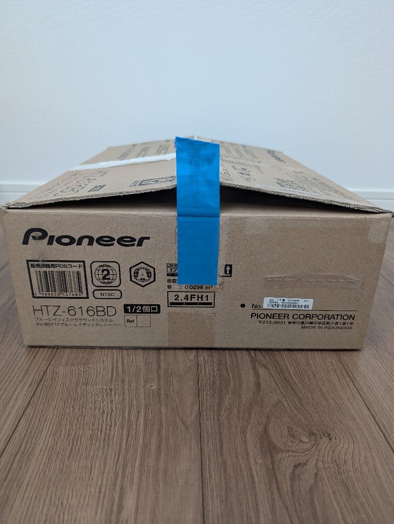 【未使用】Pioneer ブルーレイサラウンドシステム HTZ-616BD