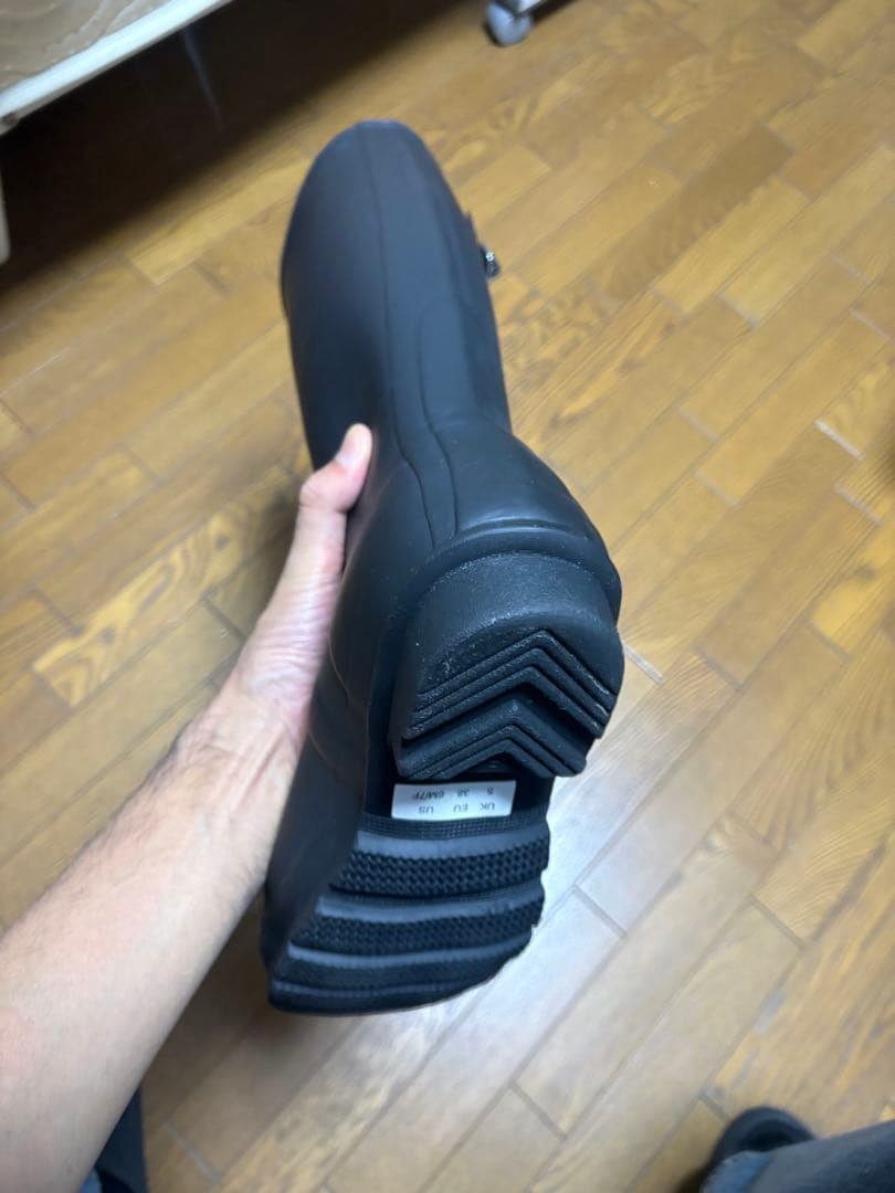 HUNTER ハンター ブラック ロングレインブーツ UK 5(24cm)