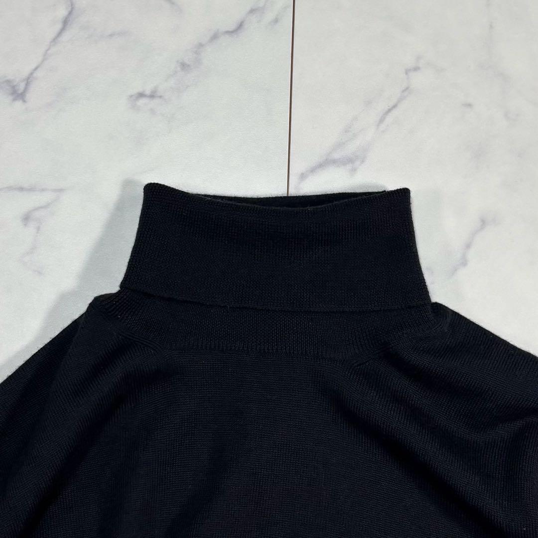 GG　グランサッソ タートルネック 長袖ニット 46サイズ ブラック
