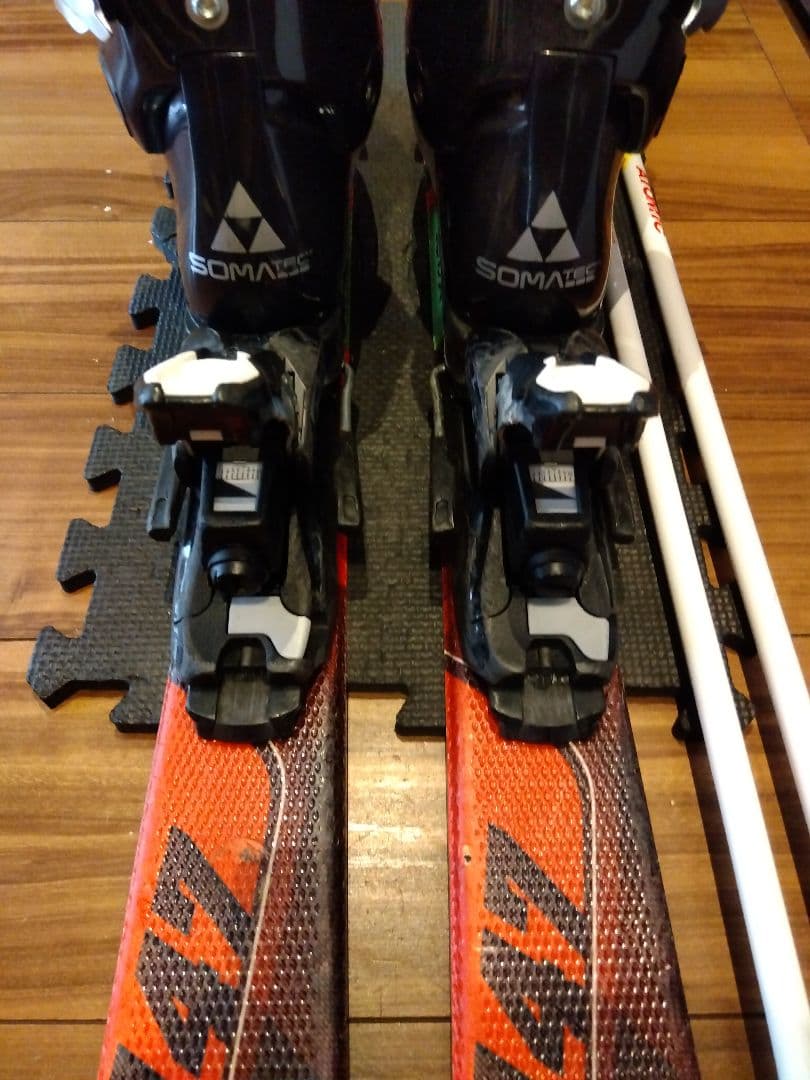 高級【ハイエンド】ATOMIC 学生・男女兼用 スキーセット メンテ・WAX済✔