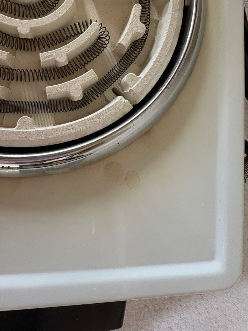 【レトロ家電・ジャンク品】NEC 電気コンロ EK-660 4段スイッチ付