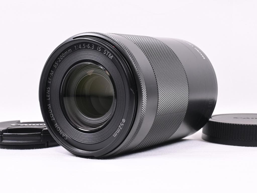 【超美品】 キヤノン EF-M 55-200mm F4.5-6.3 IS STM
