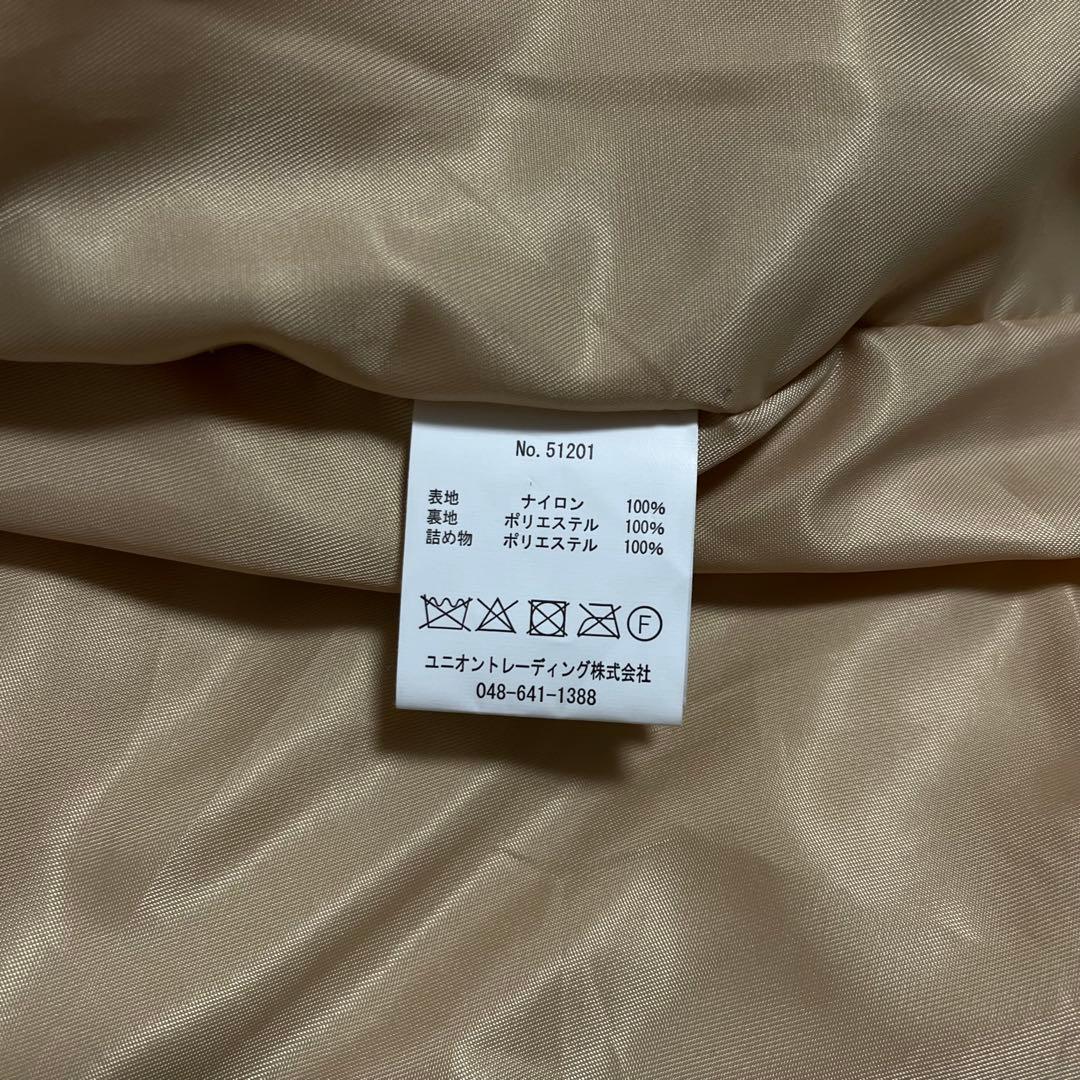 美品！HOUSTON ベトジャン　キルティングL 刺繍　中綿　ミリタリー　マップ