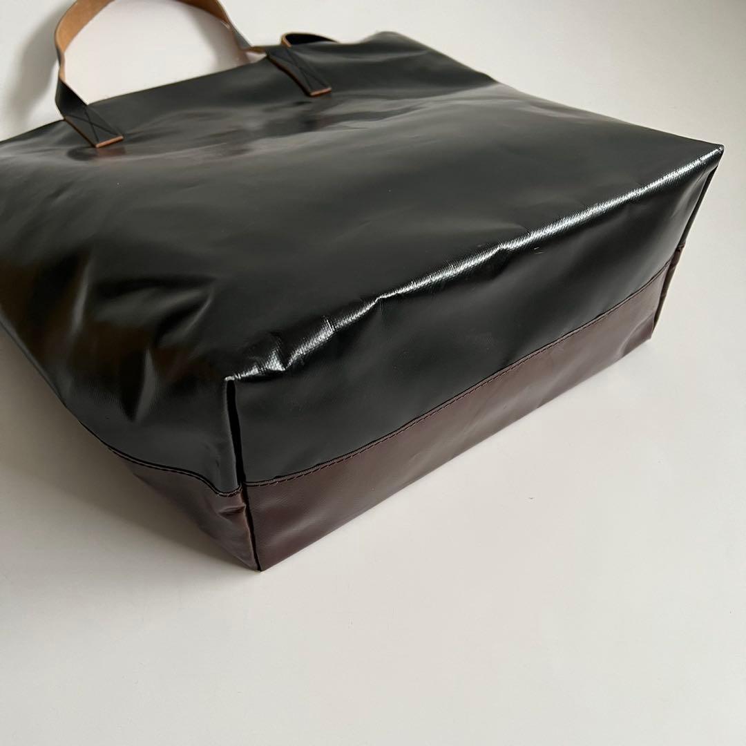 バッグ MARNI PVC TRIBECA HORIZONTAL TOTE BAG