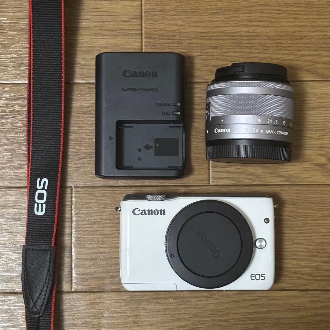 【最終価格】Canon EOS M10 ミラーレス一眼カメラ レンズ セット
