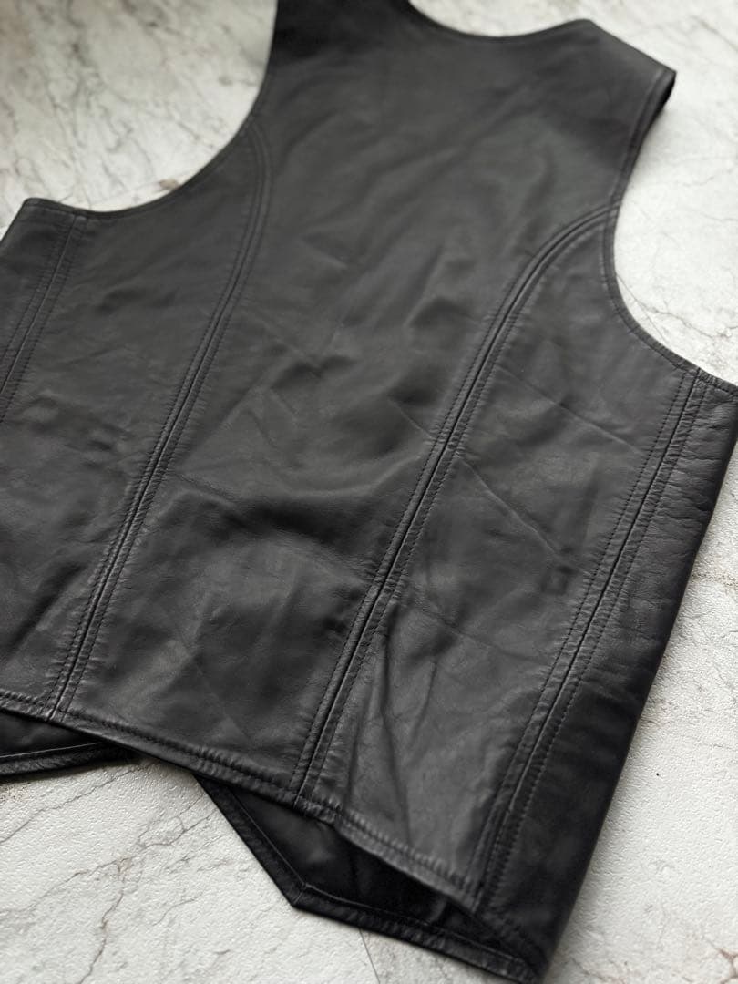 Mr.s leather レザー ベスト アウター レザー M