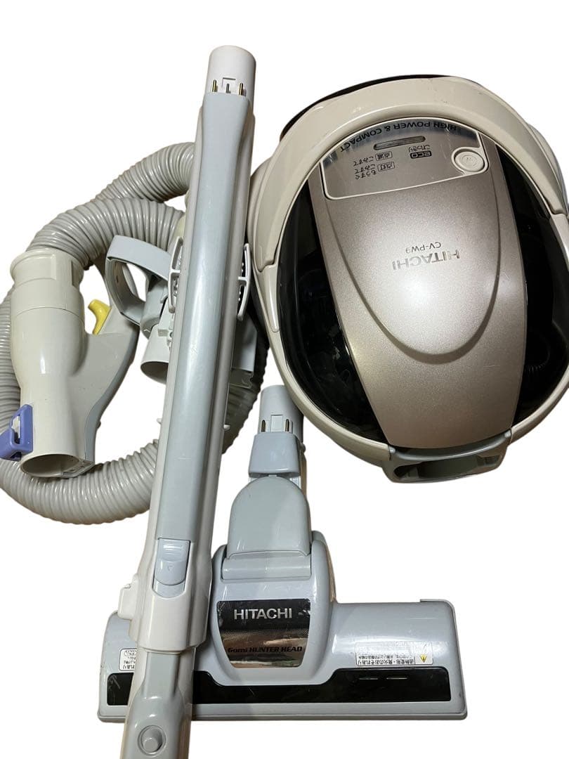 日立　HITACHI 紙パック掃除機 CV-PW9 保証付き　キャニスター