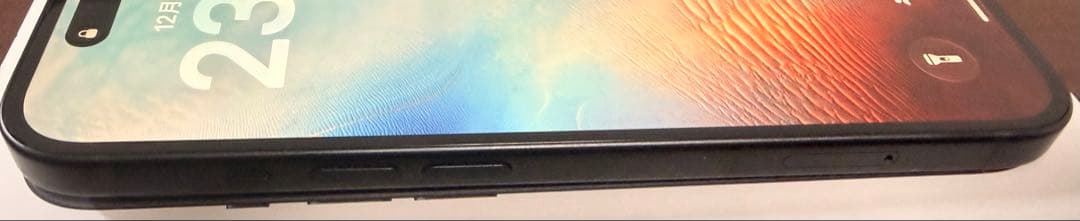 Apple iPhone 15 128G、黒色SIMフリー本体、充電ケーブル