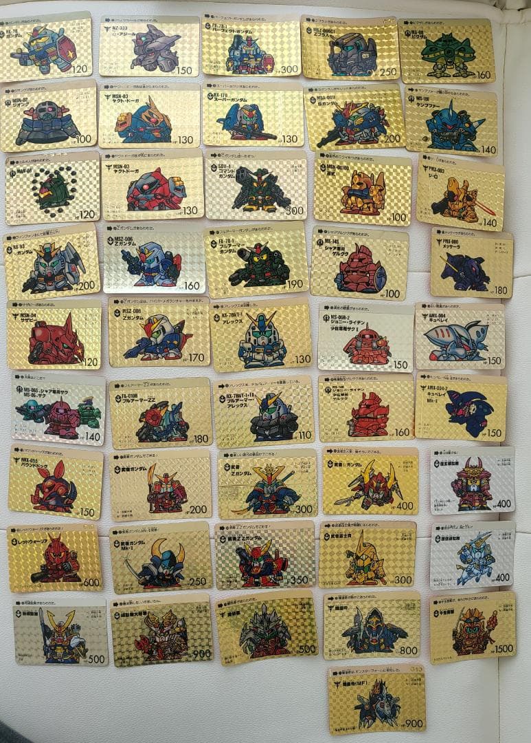 SDガンダム　カードダス　キラ　プリズム　セット