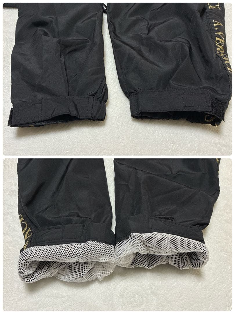 ⭐️美品⭐️ A.VERSACE ナイロンジャケット　メデューサ　XL相当 ブラック