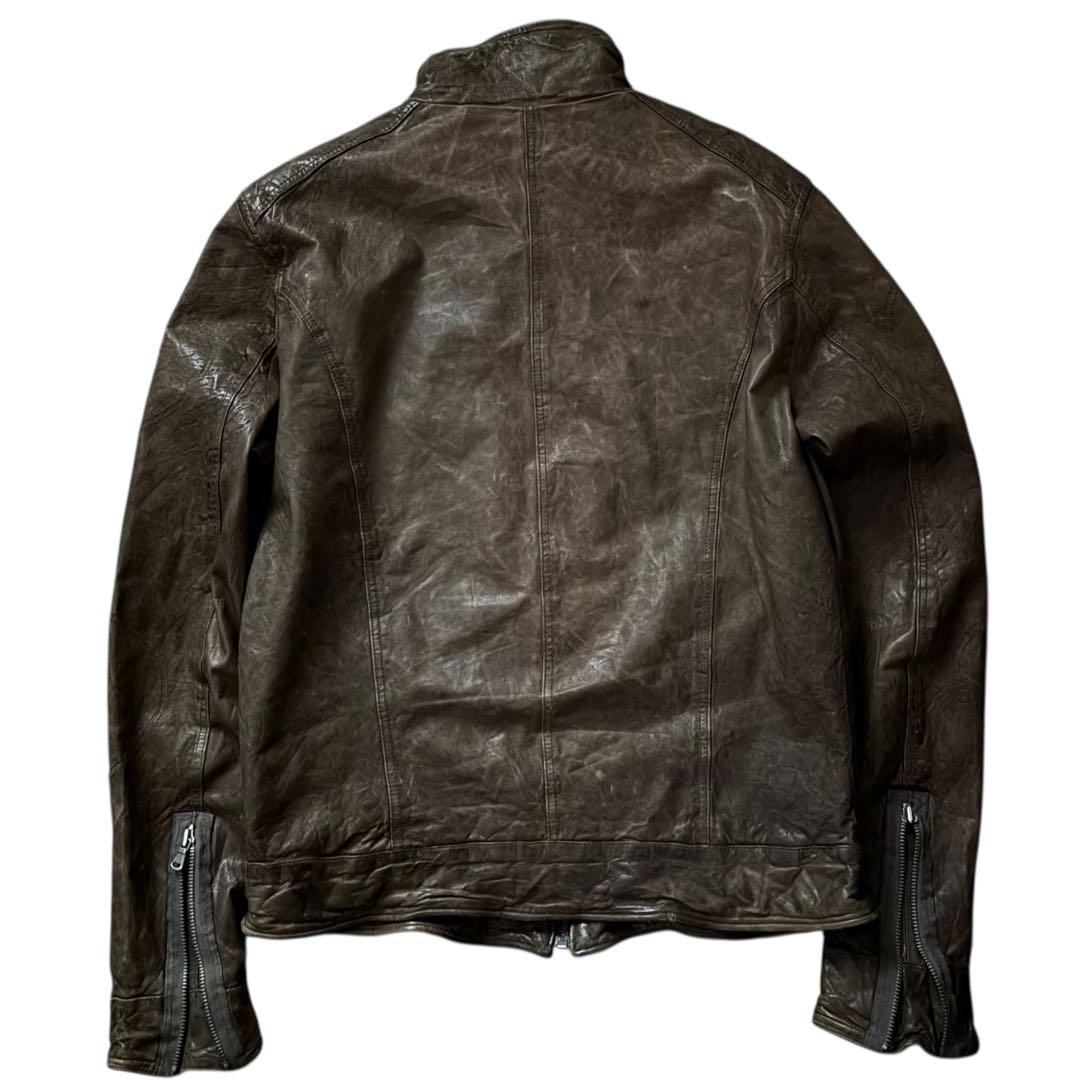 ジャケット・アウター archive gimmick Leather jacket y2k M