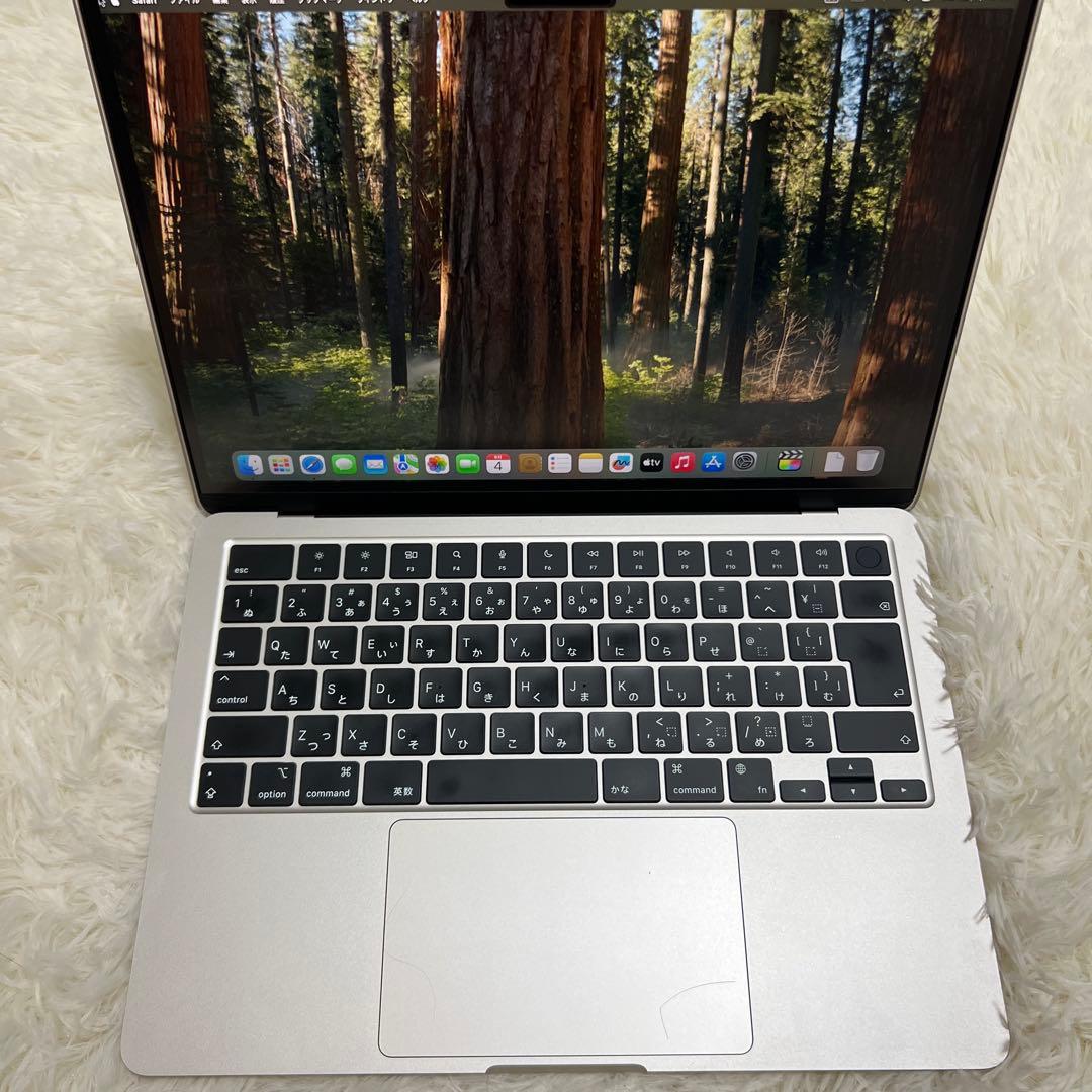 MacBook Air M2 8GB 512GB FinalCutPro導入済
