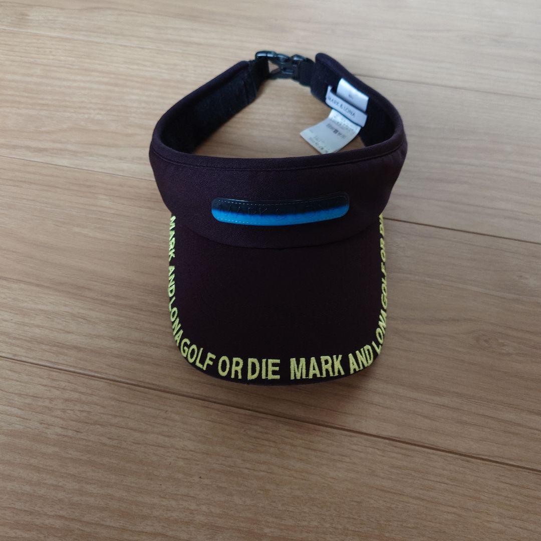 MARK & LONA バイザー ブラック