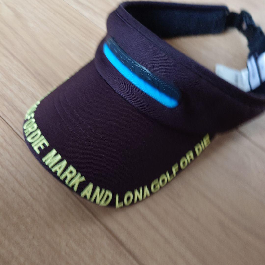 MARK & LONA バイザー ブラック
