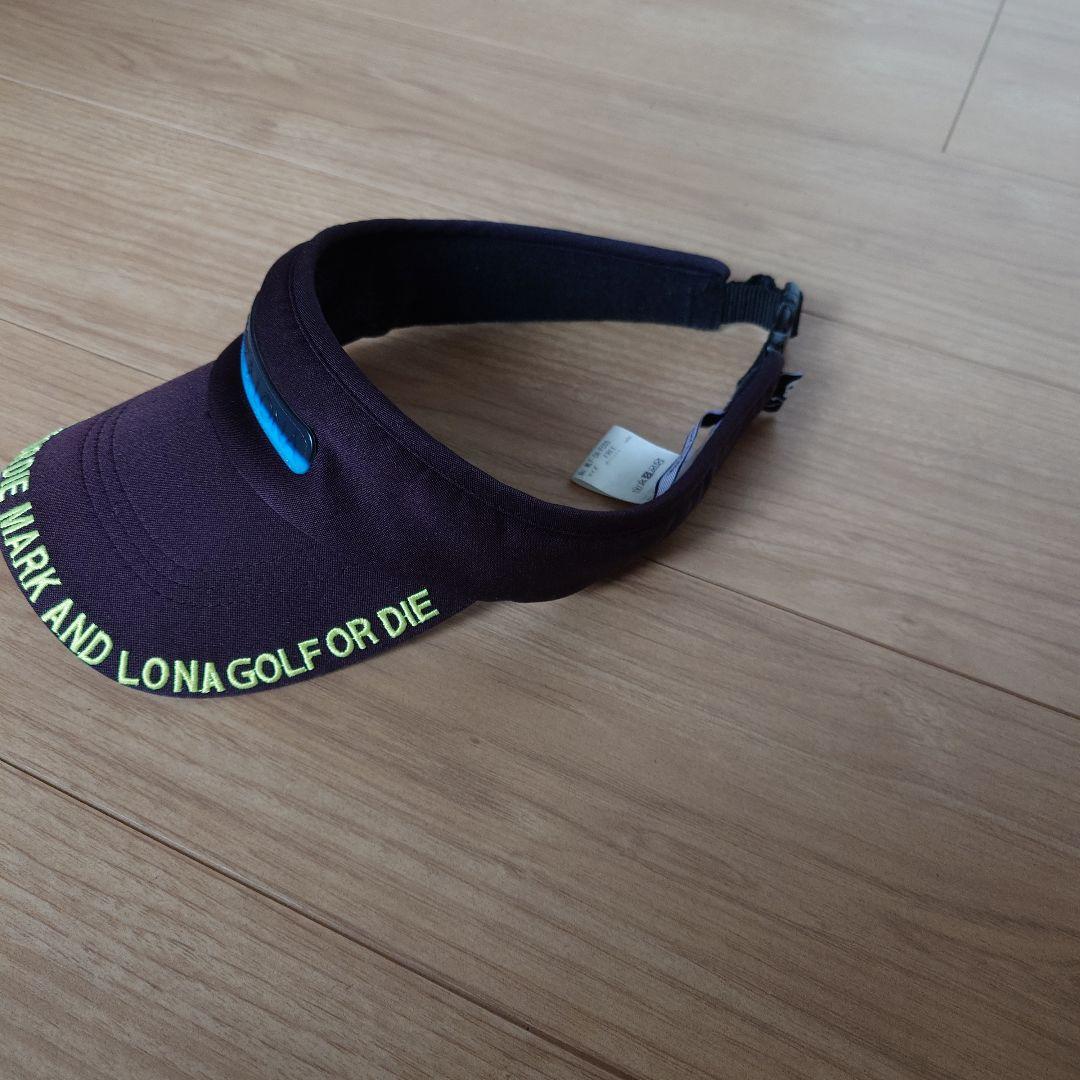 MARK & LONA バイザー ブラック