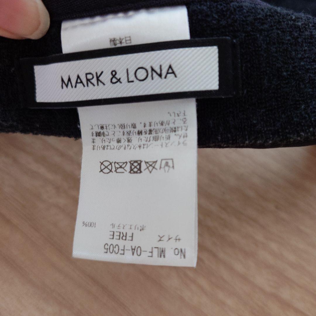 MARK & LONA バイザー ブラック