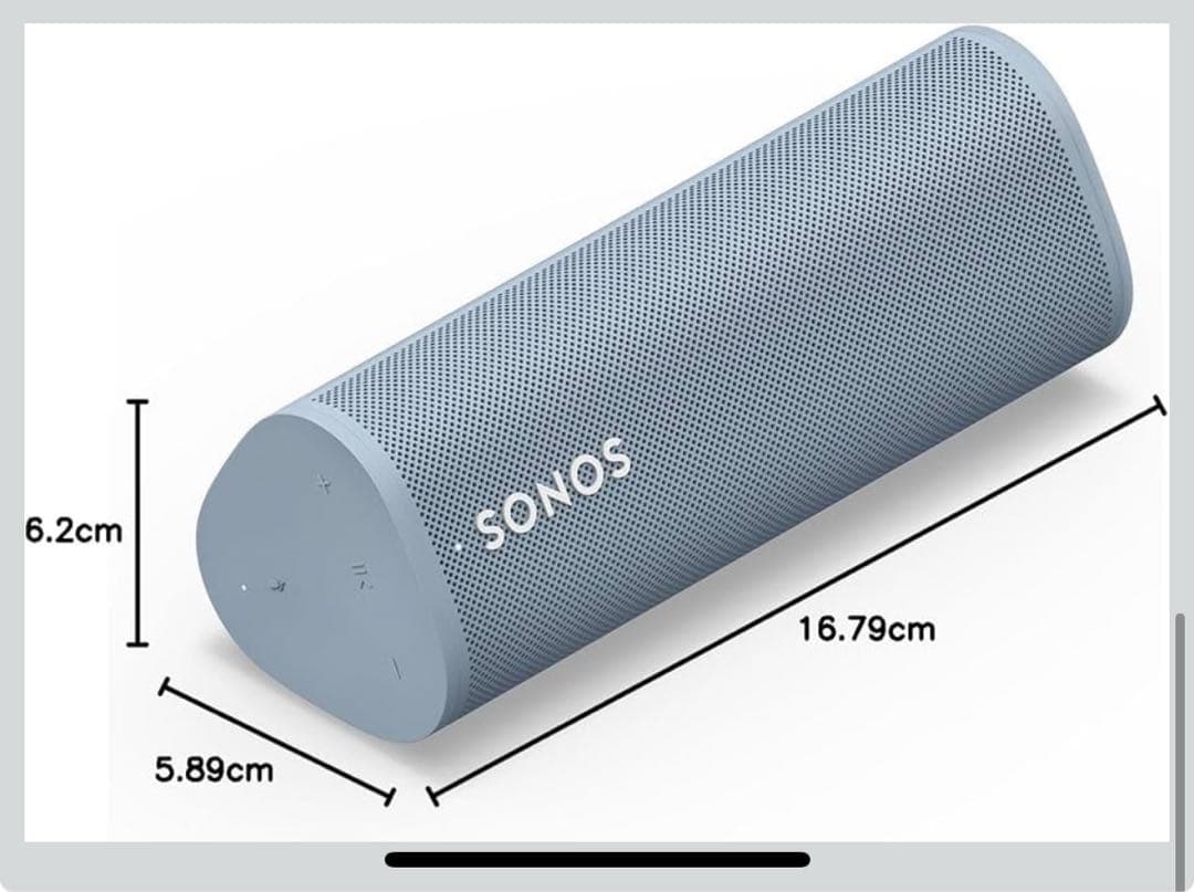 【美品】SONOS Roam ワイヤレススピーカー ウェーブ