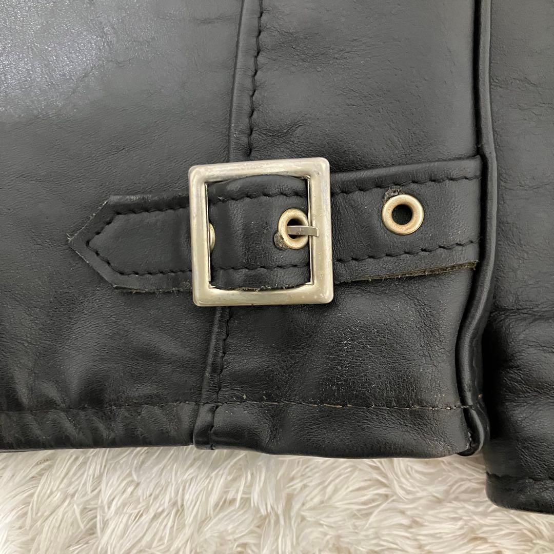 h*g様 Schott　ショット641　size36　シングルライダース　ライナ