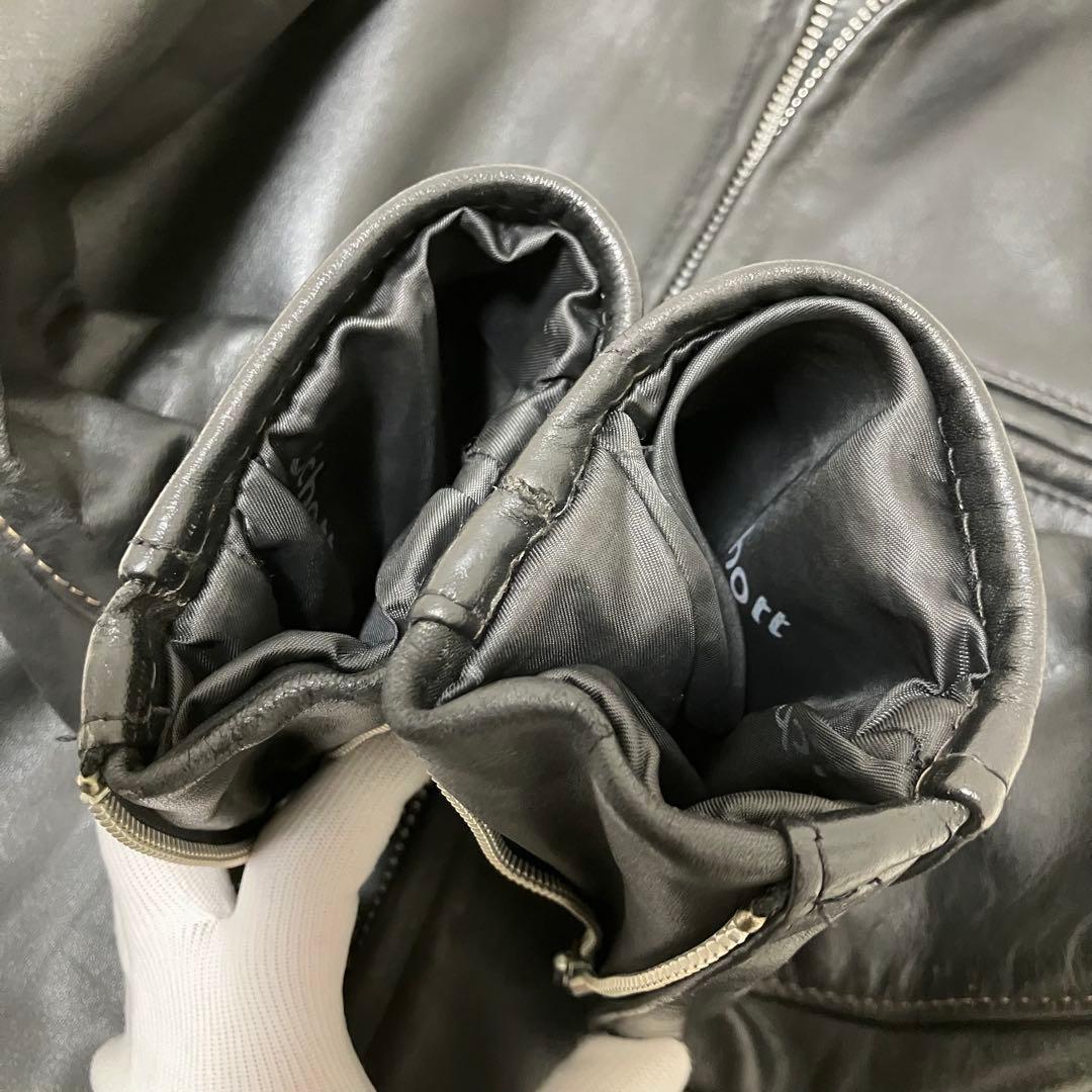 h*g様 Schott　ショット641　size36　シングルライダース　ライナ