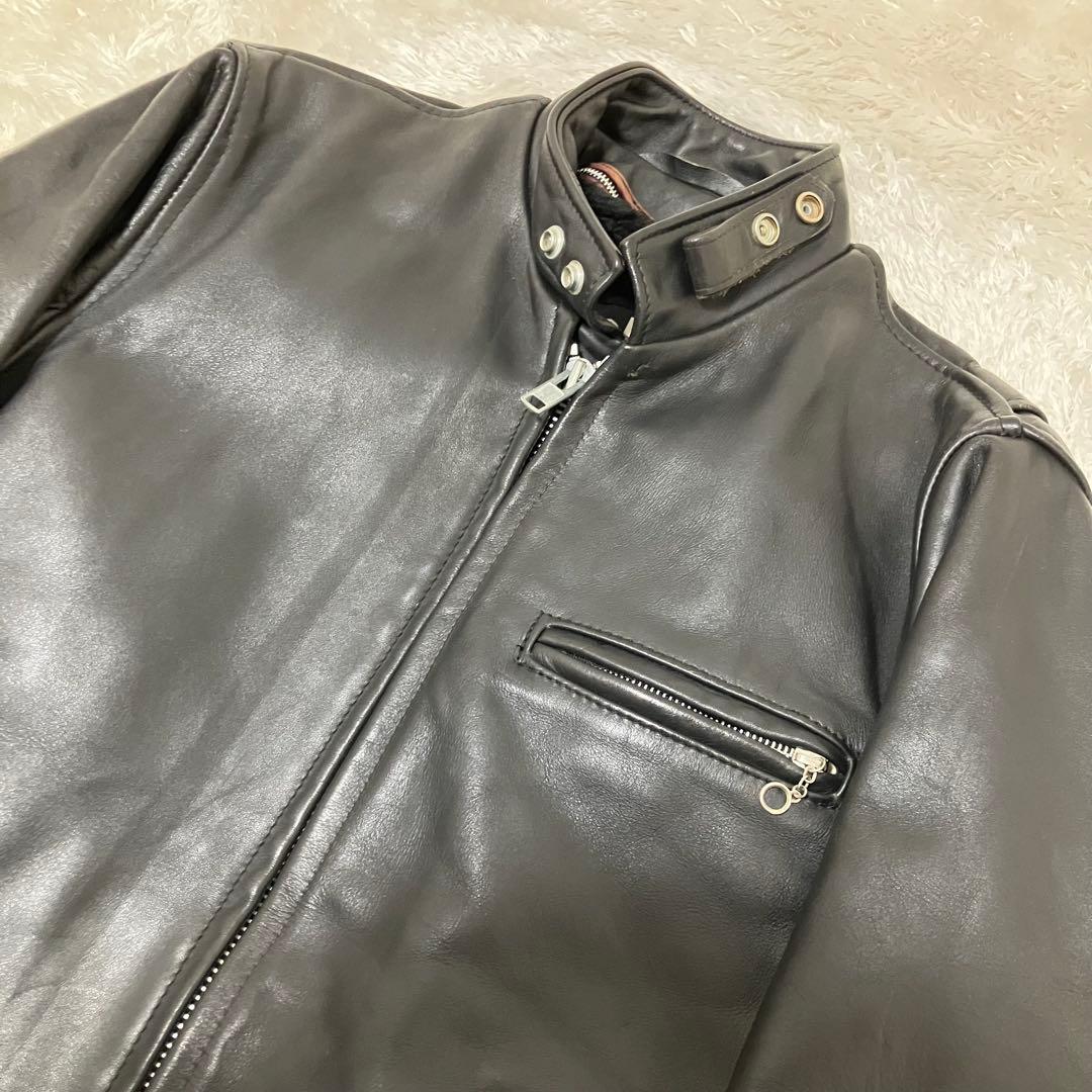 h*g様 Schott　ショット641　size36　シングルライダース　ライナ