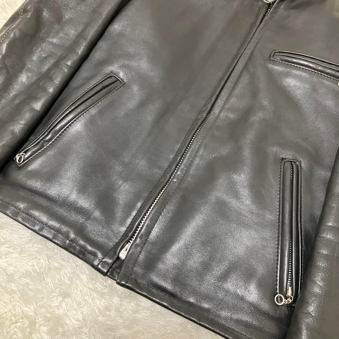 h*g様 Schott　ショット641　size36　シングルライダース　ライナ