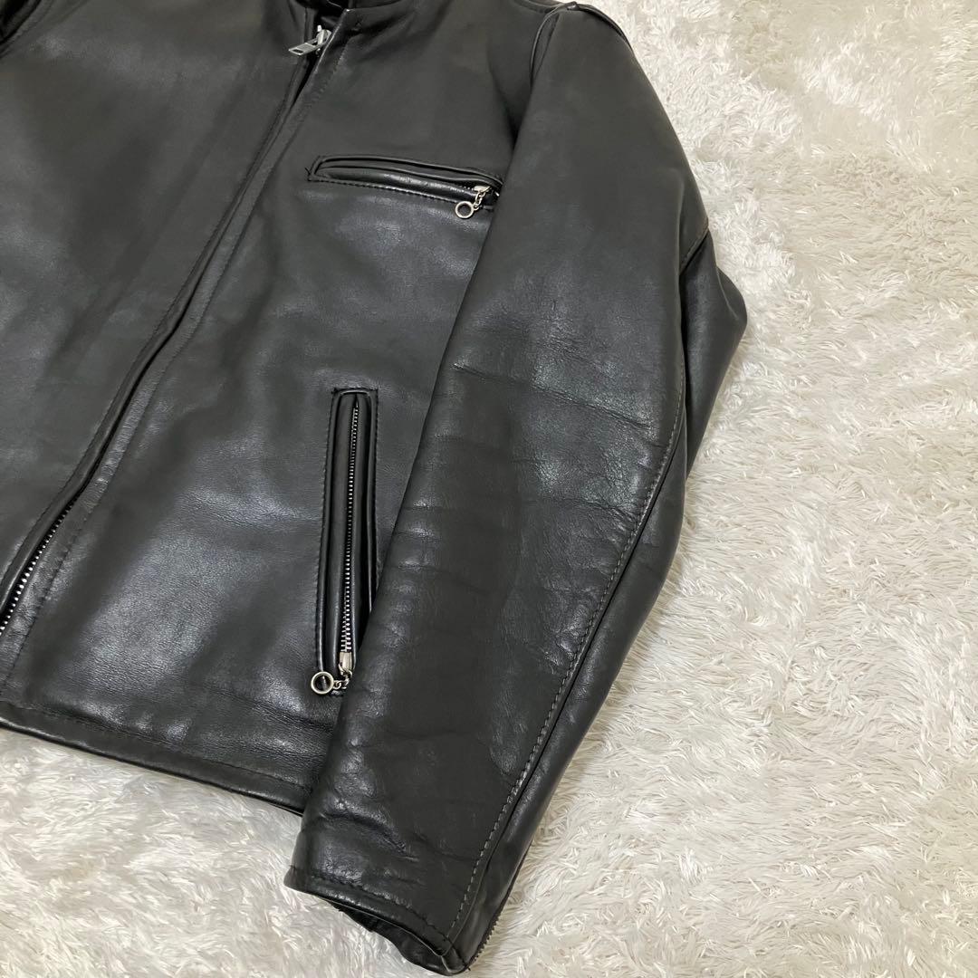 h*g様 Schott　ショット641　size36　シングルライダース　ライナ