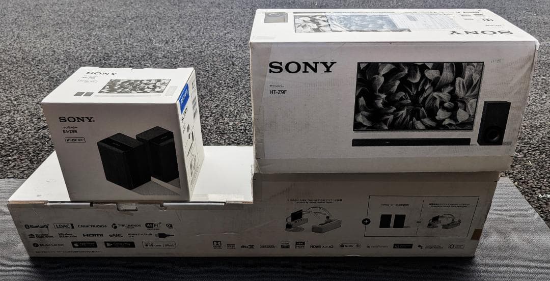 SONY HT-Z9F 3.1chサウンドバー＋リアスピーカーセット