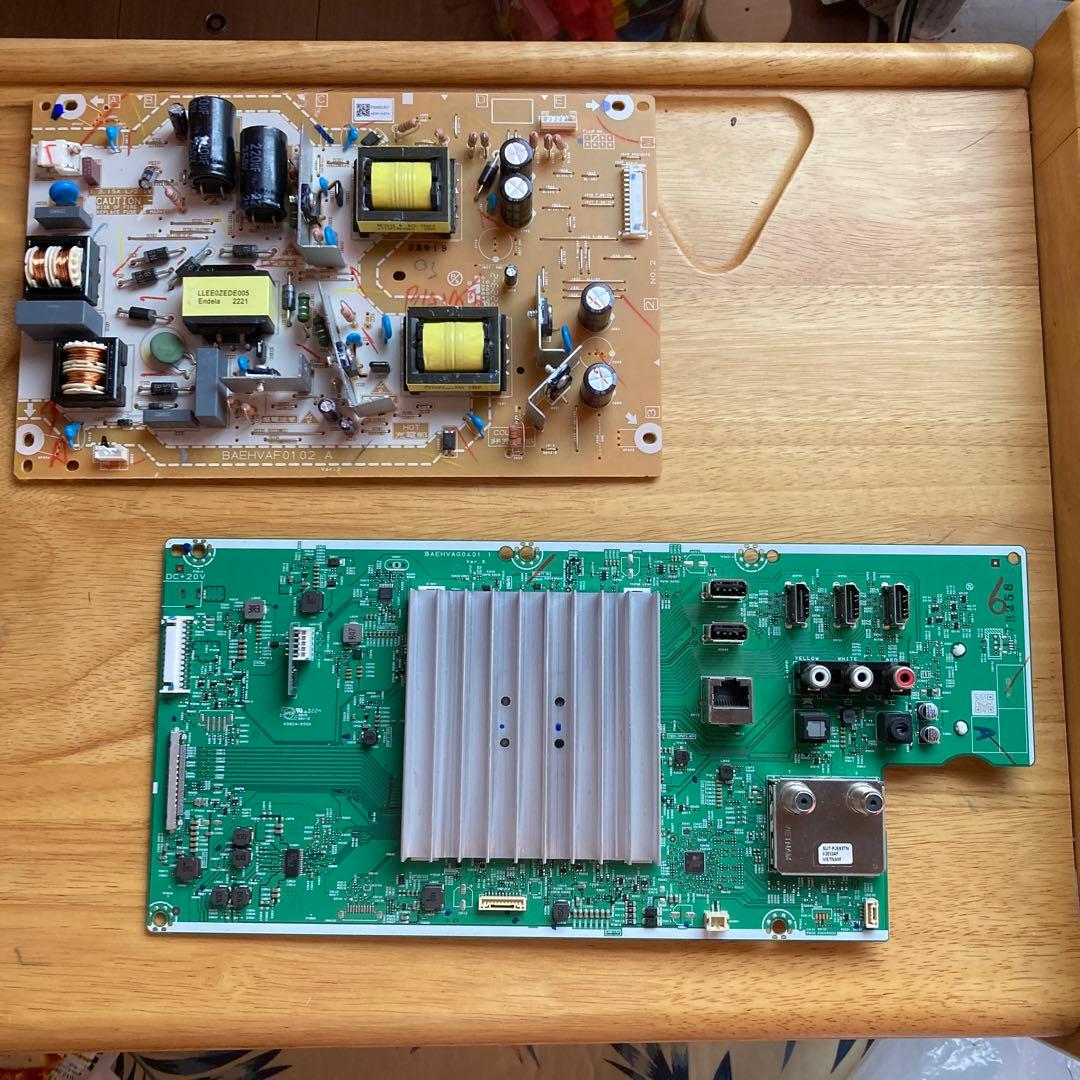 FUNAI 液晶テレビ43V　〈4K対応〉FL-43UF340基盤セット