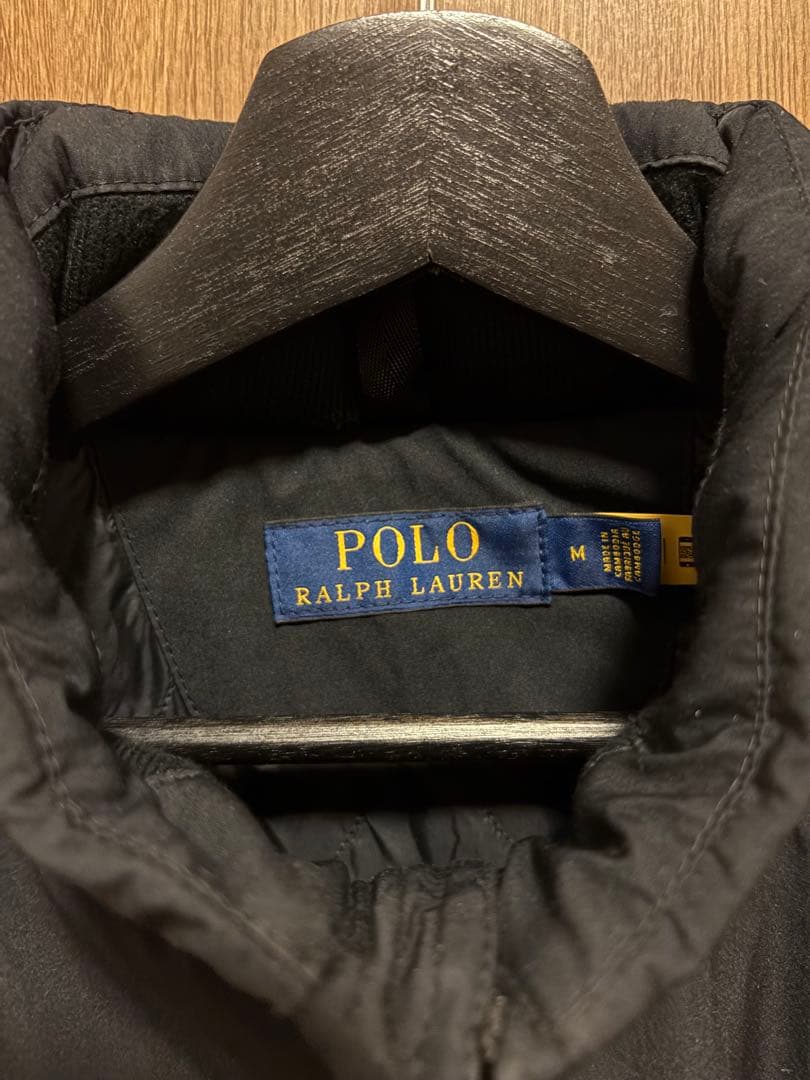 Polo Ralph Lauren ブラック ナイロンジャケット M