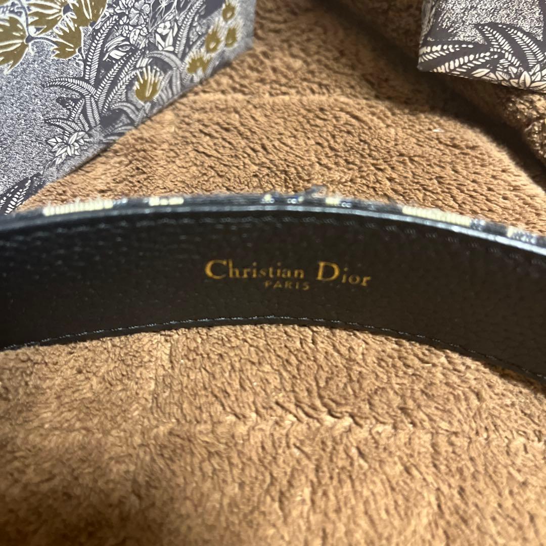 Dior ベルト　オブリーク　100cm us drip ヤリラ　uk