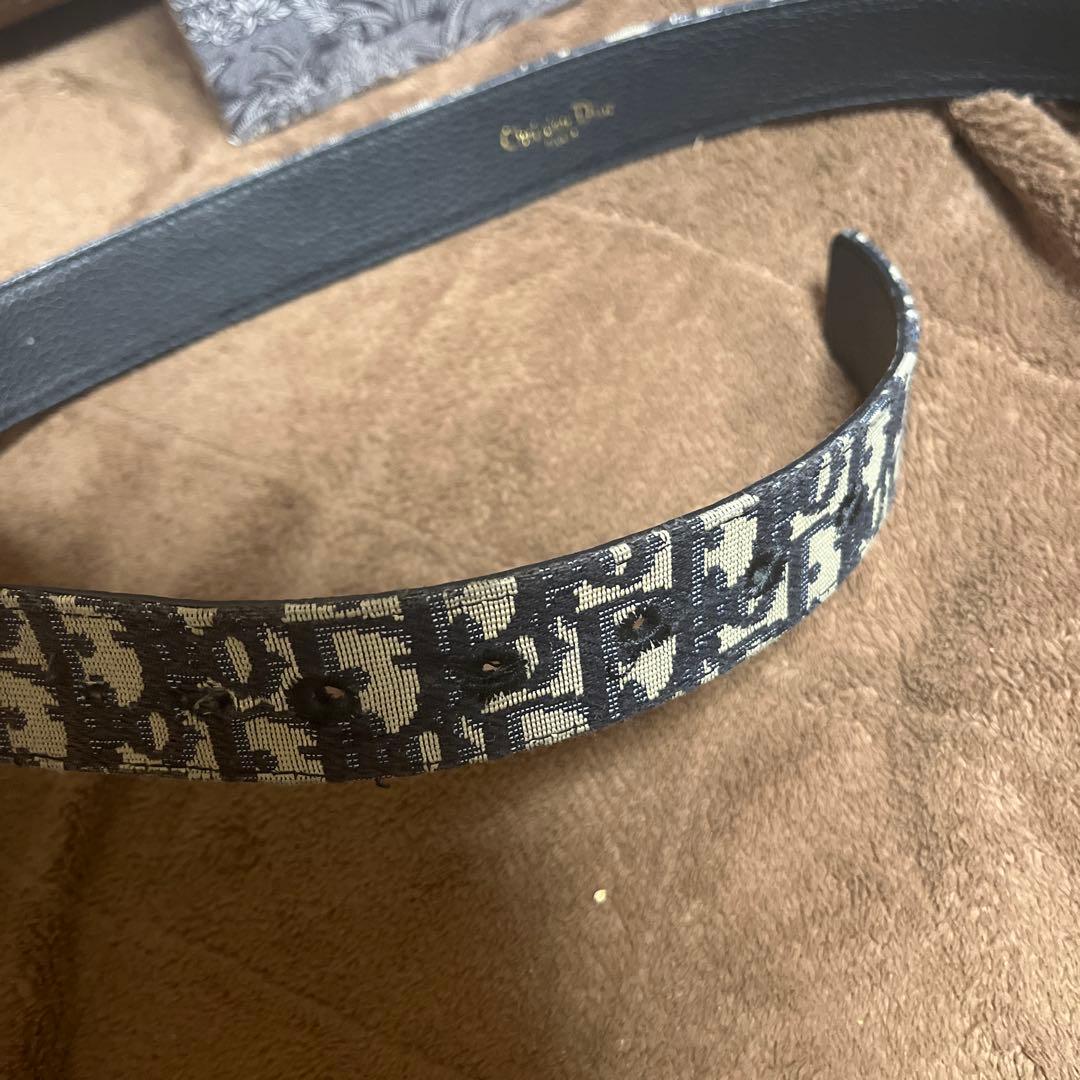 Dior ベルト　オブリーク　100cm us drip ヤリラ　uk