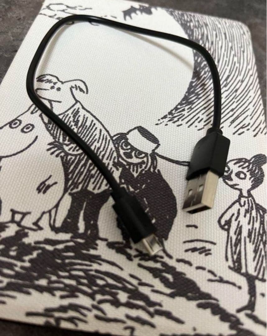 Kindle Paperwhite wifi8GB防水ブラックムーミンカバー付