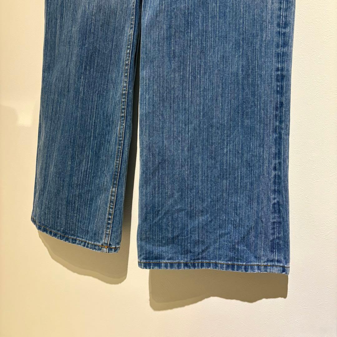 パンツ BEEDEN L EYELET SEMI LOOSE DENIM