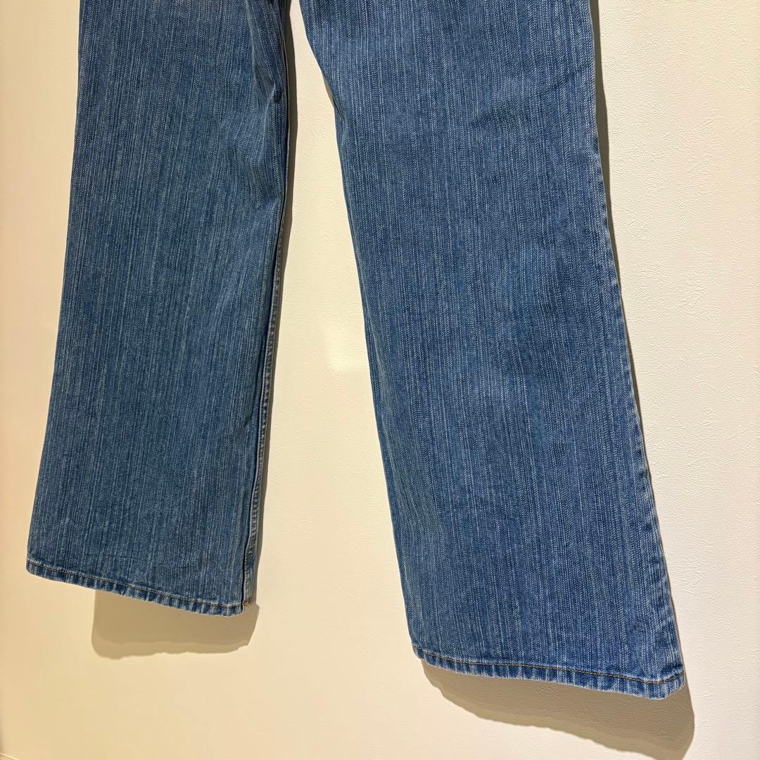 パンツ BEEDEN L EYELET SEMI LOOSE DENIM