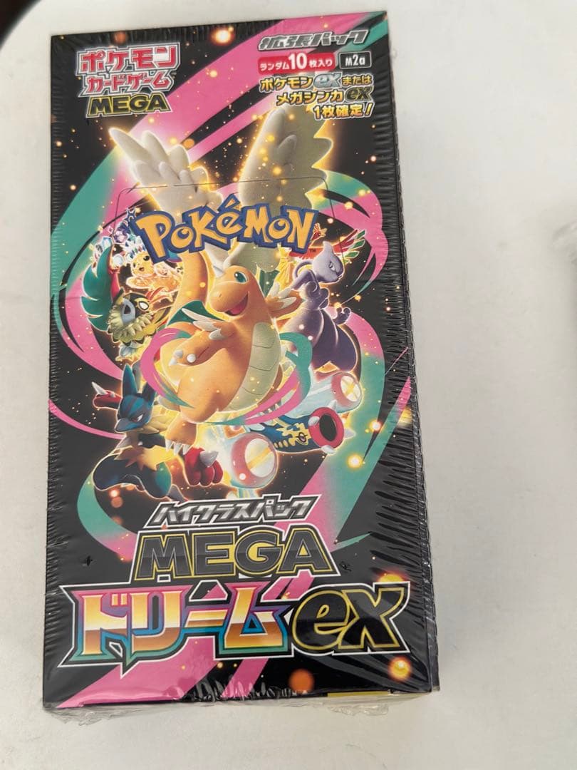 ポケモンカードゲーム MEGAドリームex 10パック入り