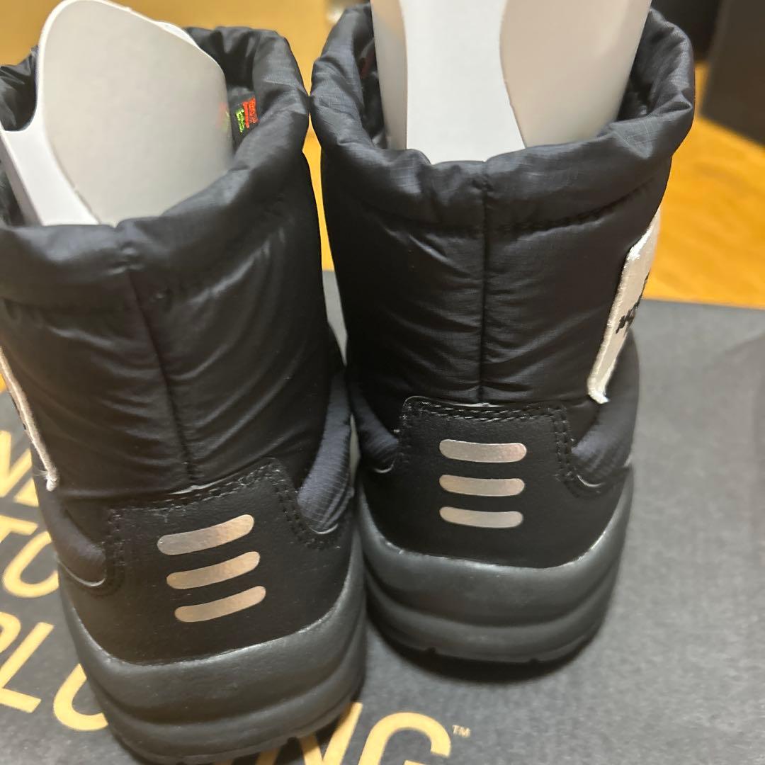 ノースフェイス　ヌプシブーティ　黒　21cm