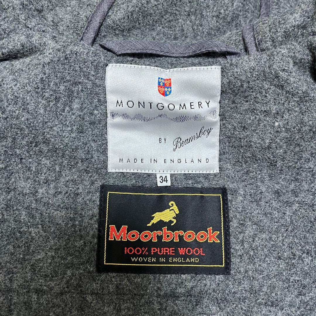 美品✨モンゴメリー ムーアブルック ビームスボーイ ダッフルコート 別注 グレー