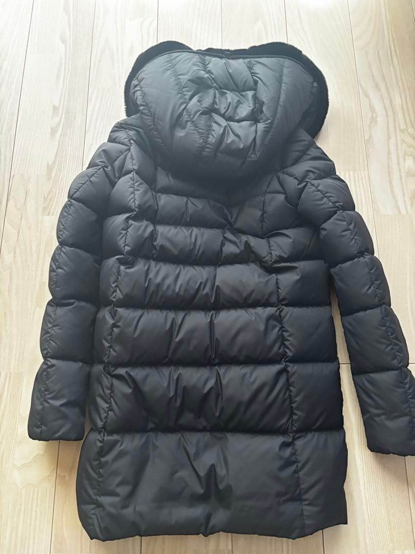 DUVETICA ラビットファー 付きダウン　ブラック