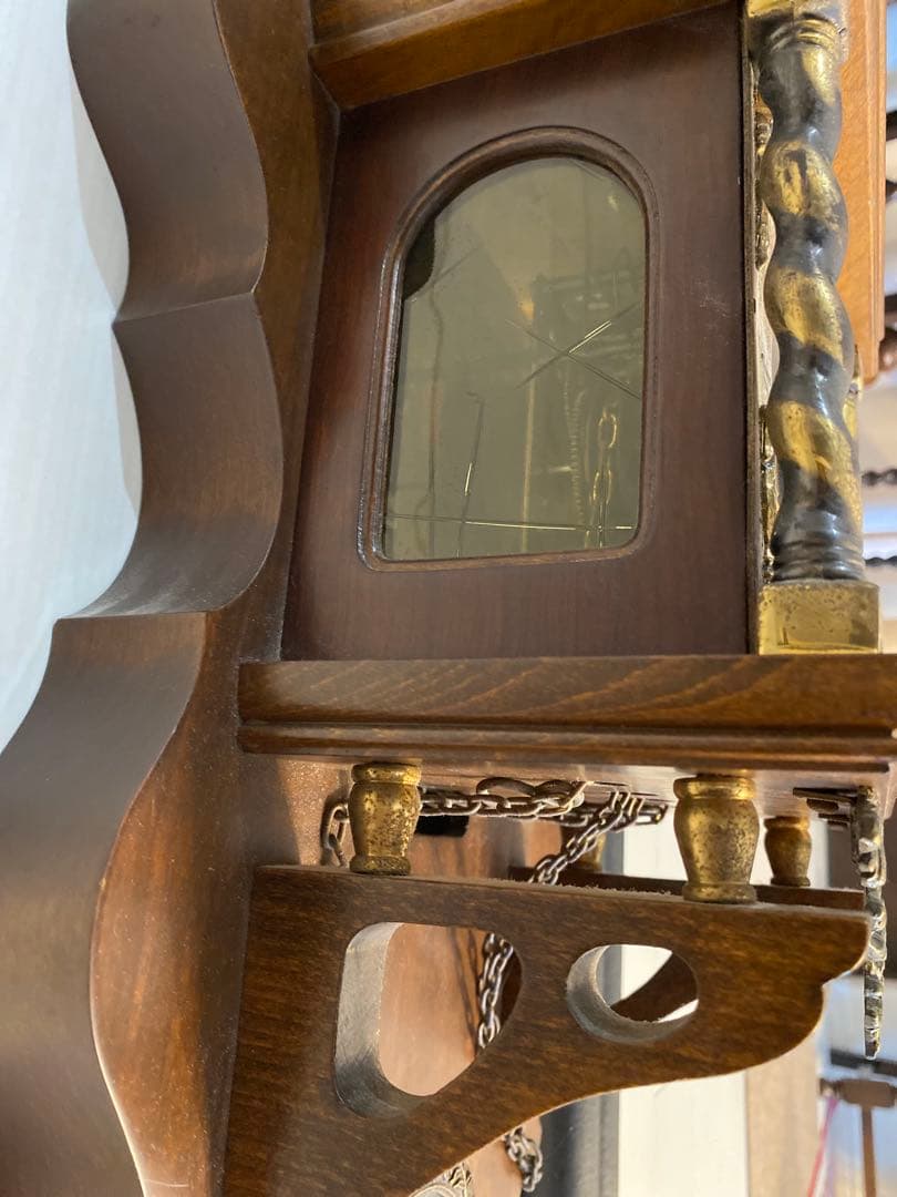 掛け時計　オランダ　Warmink社　ザーンセ時計　アンティーク