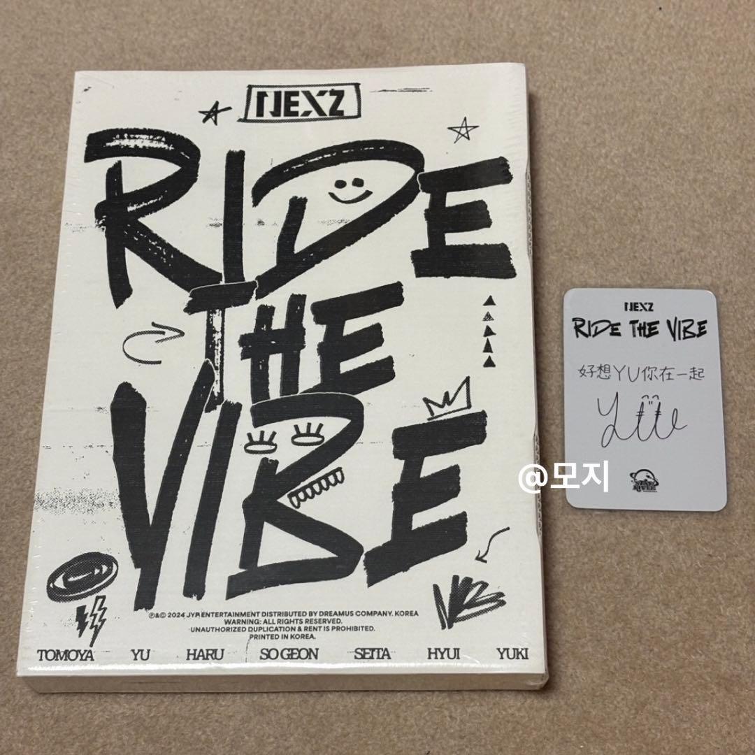 NEXZ star ユウ 未開封アルバム Ridethevibe