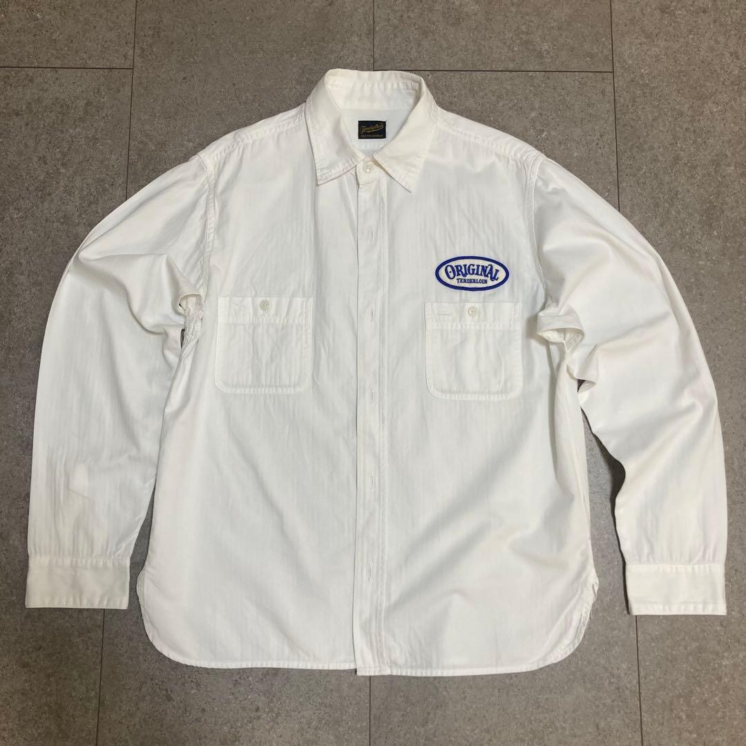 【TENDERLOIN】ワークシャツ original ワッペン Sサイズ