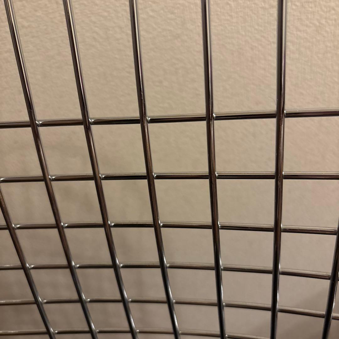 シェルチェア DKR ワイヤーチェア シートパッド付ブラック　ミッドセンチュリー