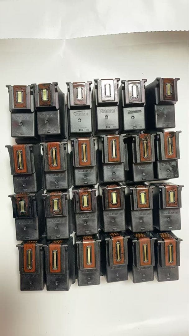 Canon使用済みインクカートリッジ 24個